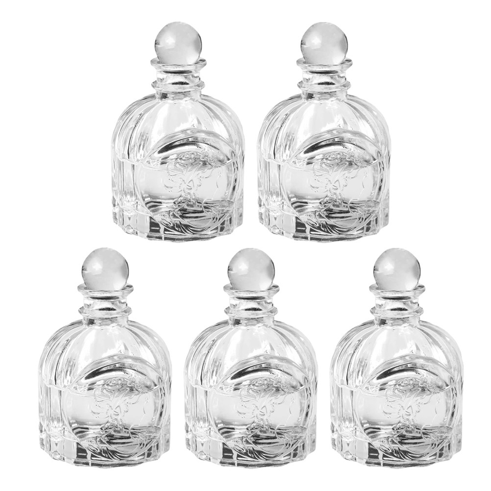 Fragrance In Home - 5Sets Fragrance Bottles Transparent French Style