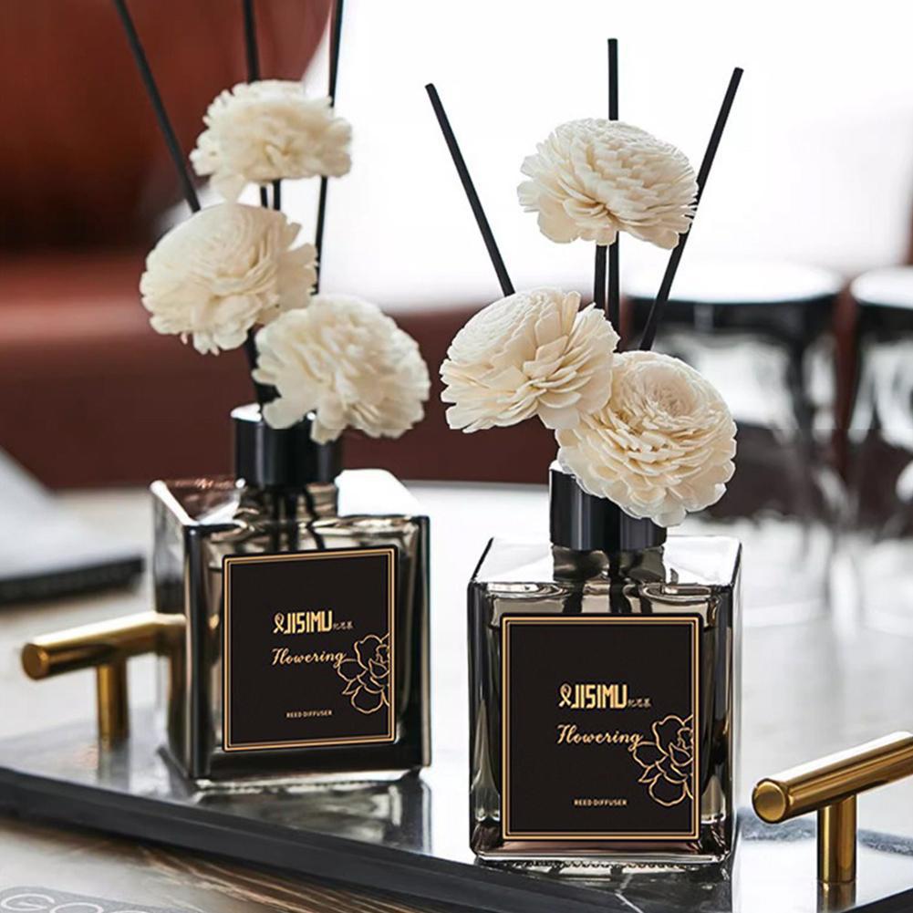 Home Fragrance White Jasmine - 50ml Aroma Diffuser Oil Set for
