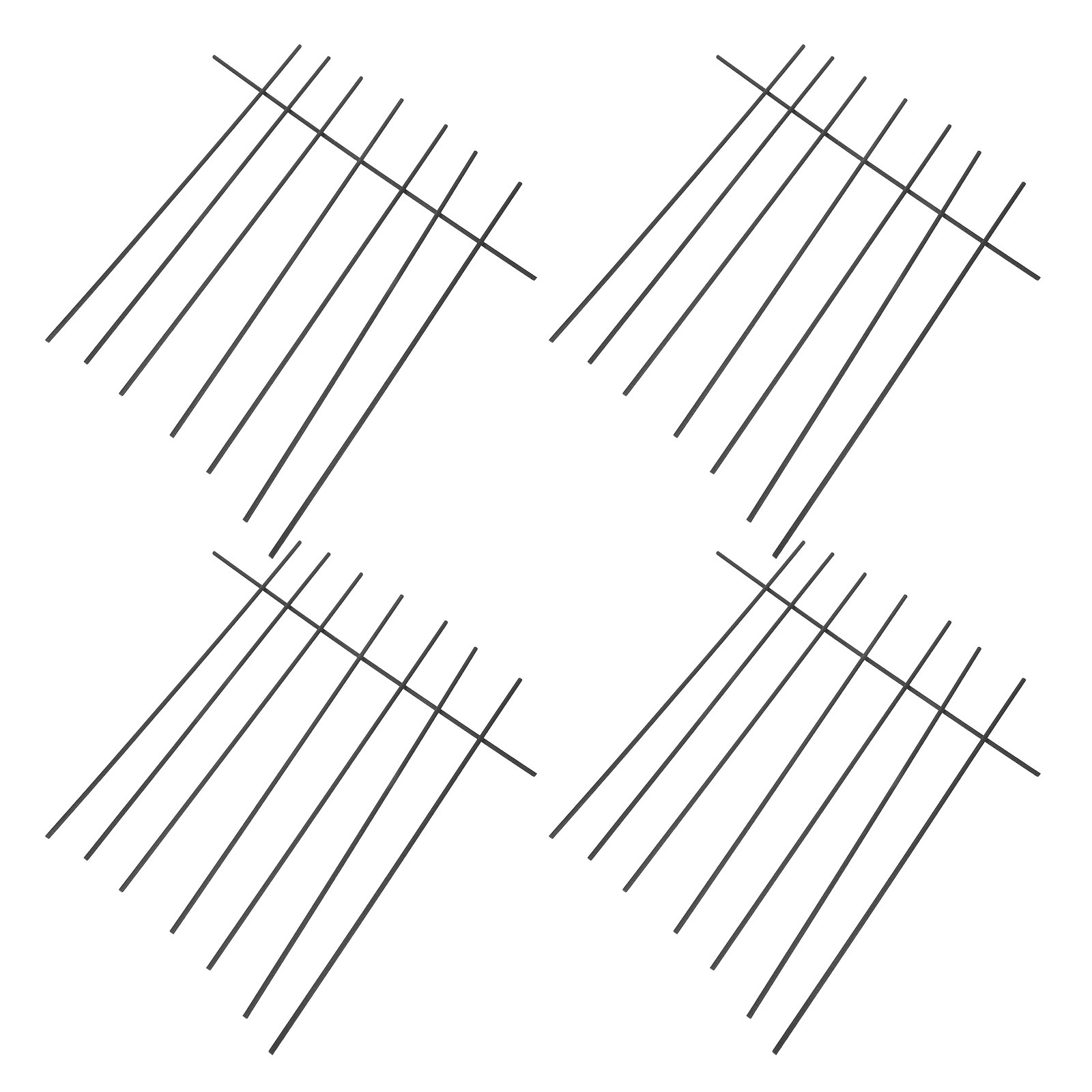Fragrance In Home - 100Pcs Black Fiber Reed Diffuser Sticks