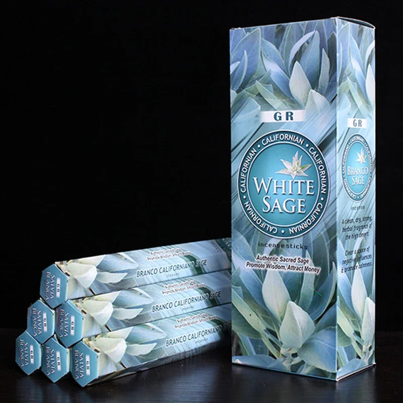Home Fragrance White Jasmine - Fragrance 110pcs White Sage Lavender Incense