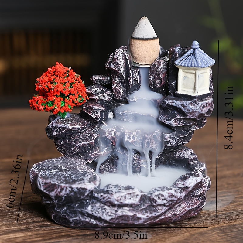 Home Fragrance Candles - Backflow Incense Holder Waterfall Incense Burner
