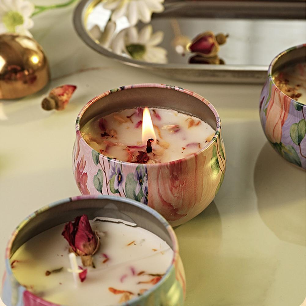 Aromatherapy Candles Flower Fr - Home Fragrance Jar recension och pris