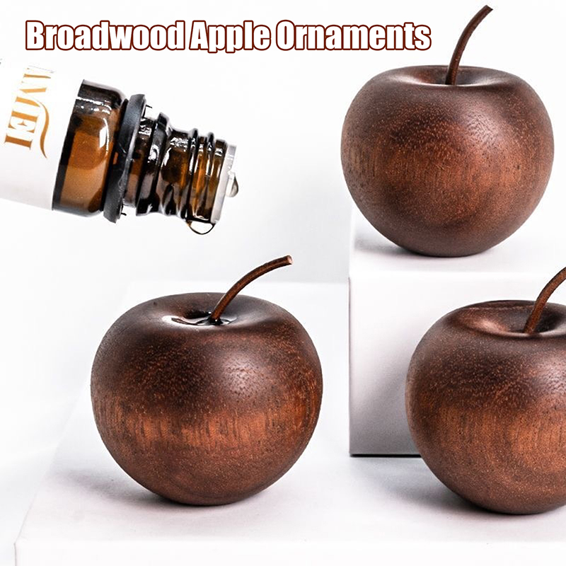 1PCS Of Wooden Apple Shaped Es - Home Fragrance Oils recension och pris