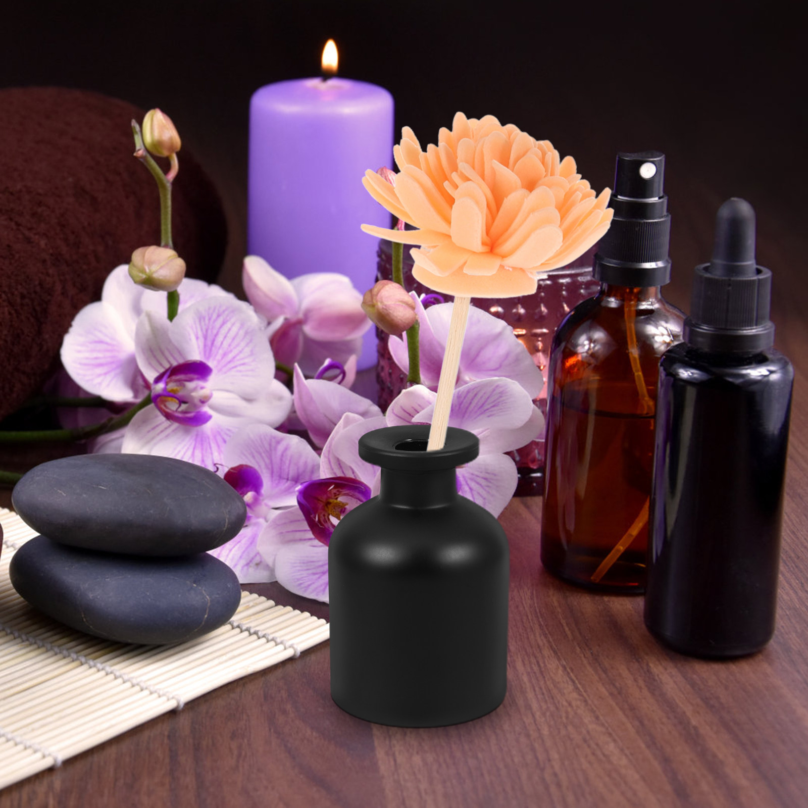 2Pcs Stylish Cylindrical Glass - Home Fragrance Oils recension och pris