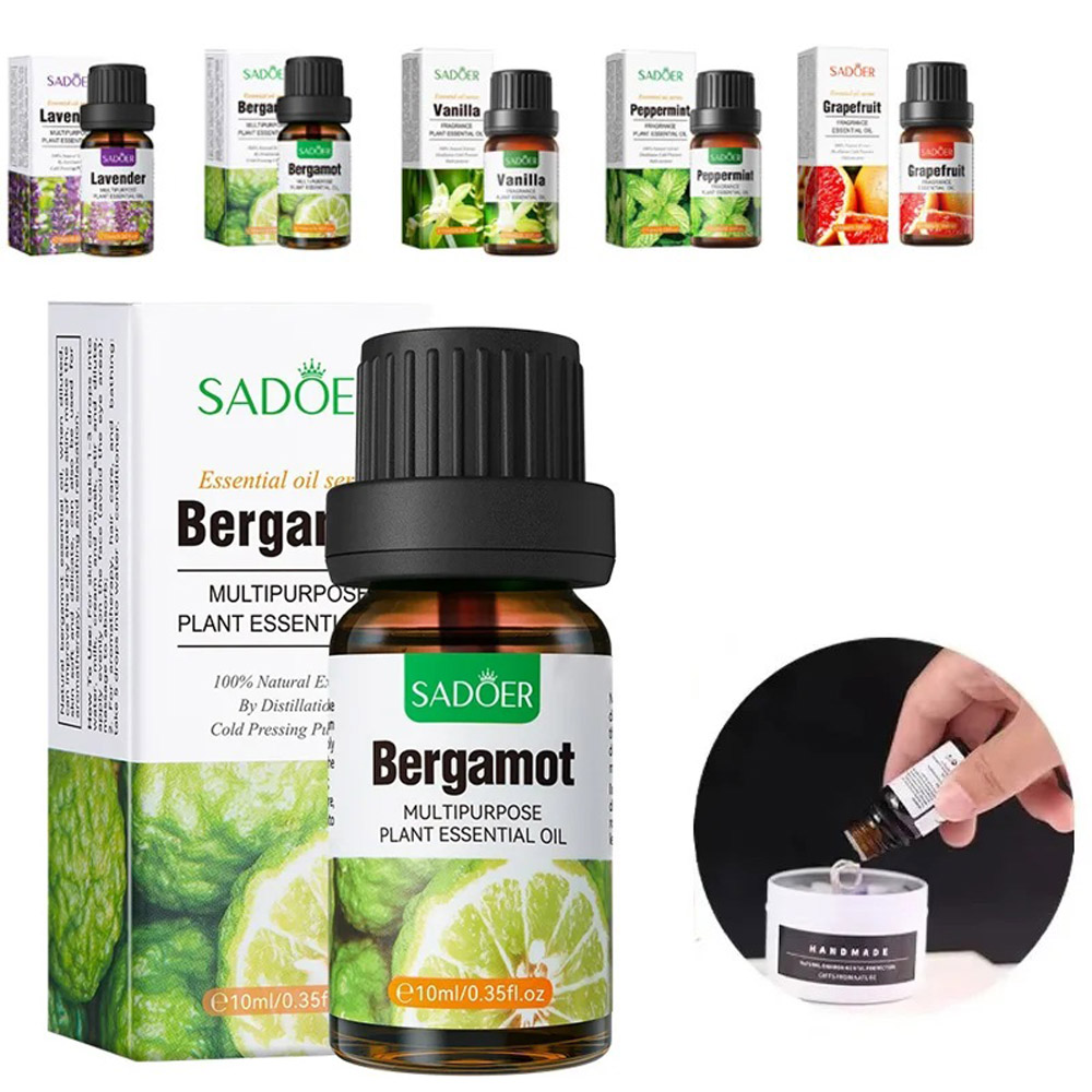 SADOER 10ml Bergamot Essential - Home Fragrance Bergamot recension och pris