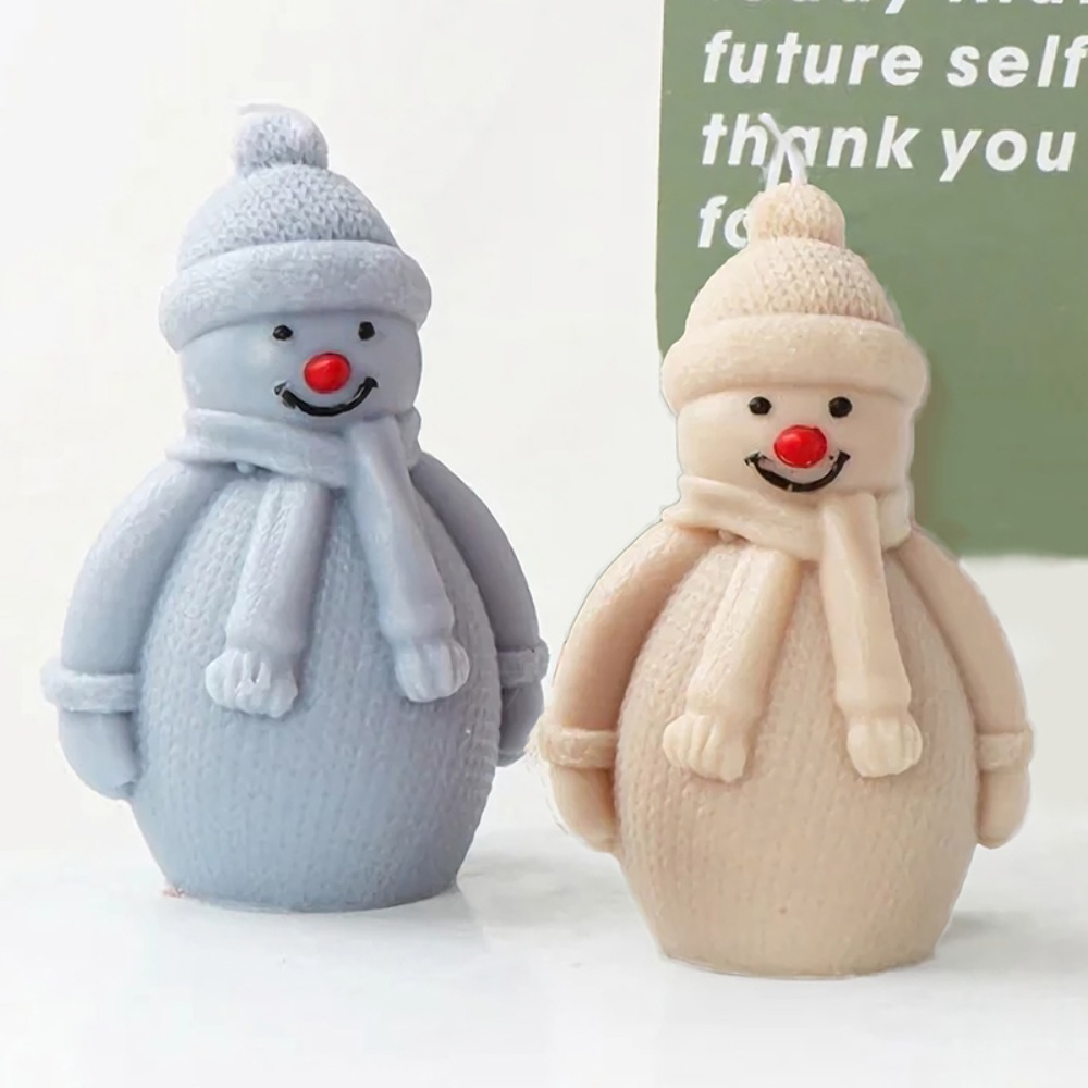 3D Cute Christmas Snowman Frag - Home Fragrance Candles recension och pris