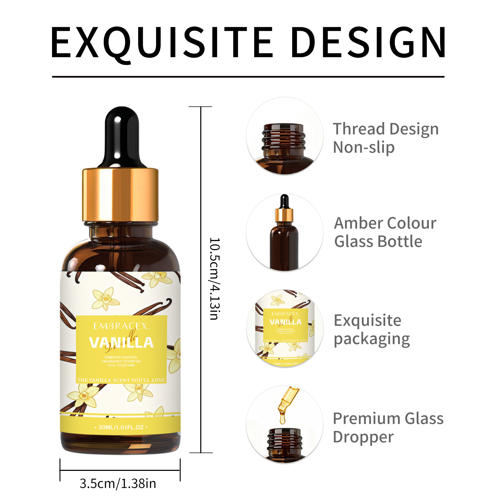 30ml Vanilla Essential Oil For - Essential Oil Blend recension och pris