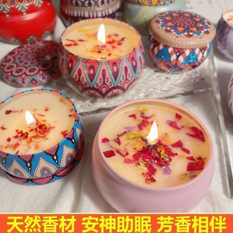 1PCS Vintage Can Candles Soy W - Home Fragrance Jar recension och pris