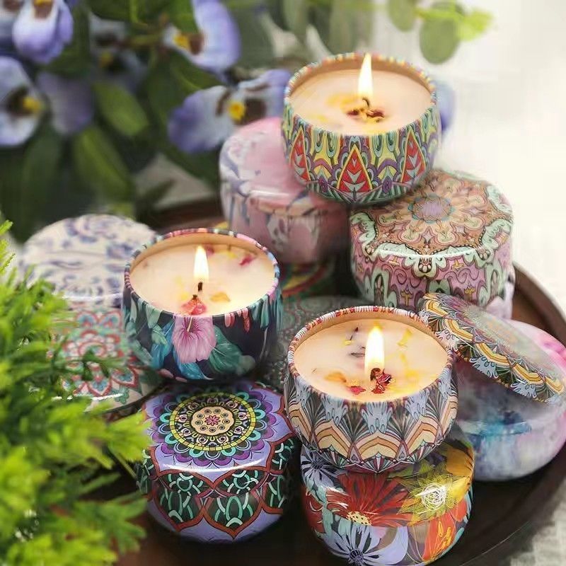 1PCS Vintage Can Candles Soy W - Home Fragrance Jar recension och pris