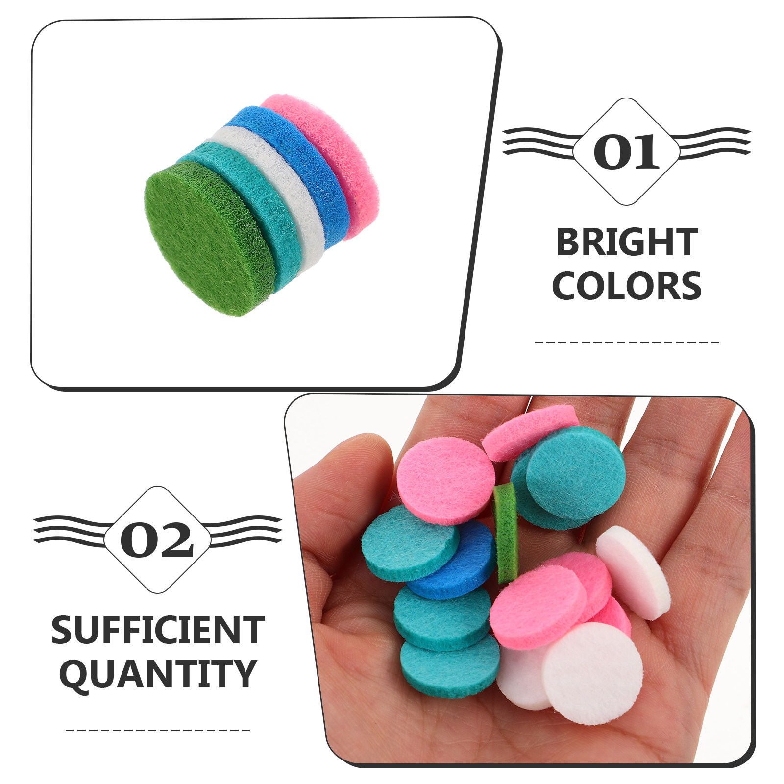 50Pcs Essential Oil Fiber Cott - Essential Oil Blend recension och pris