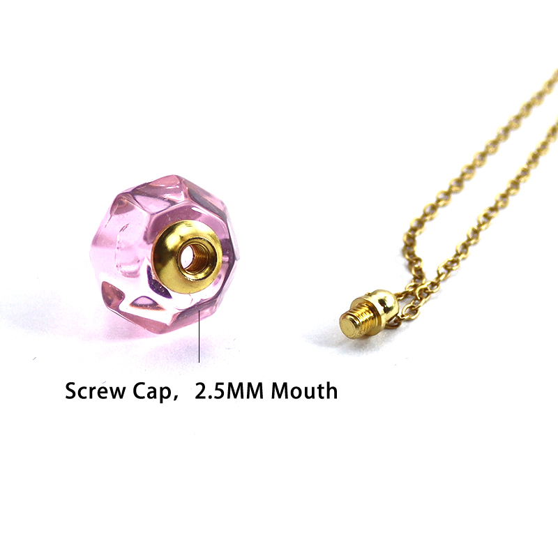 1PC Crystal Vial Necklace Wish - Home Fragrance Jar recension och pris