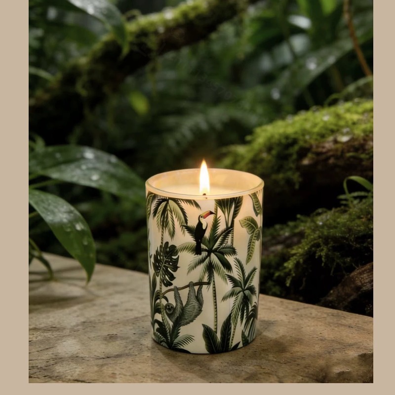 Glass Jar Soy Wax Scented Cand - Home Fragrance Jar recension och pris