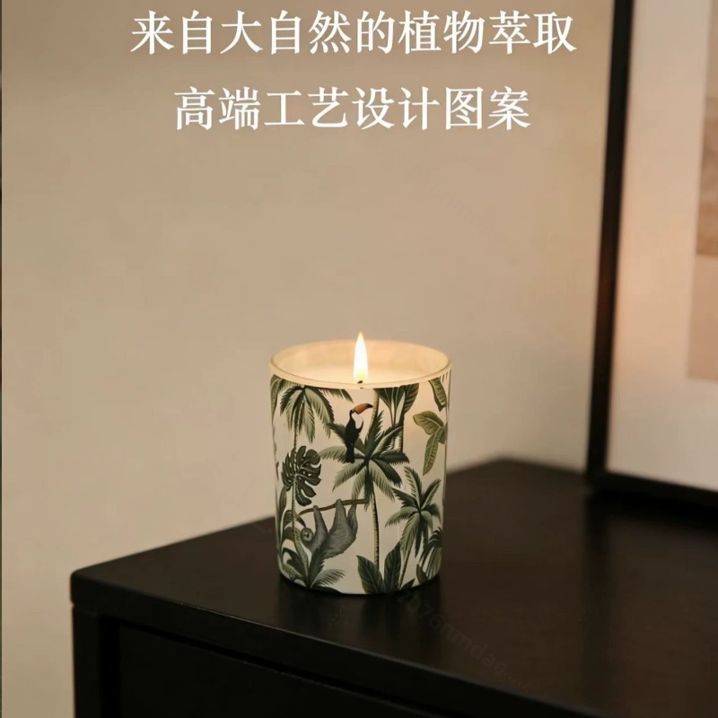 Glass Jar Soy Wax Scented Cand - Home Fragrance Jar recension och pris