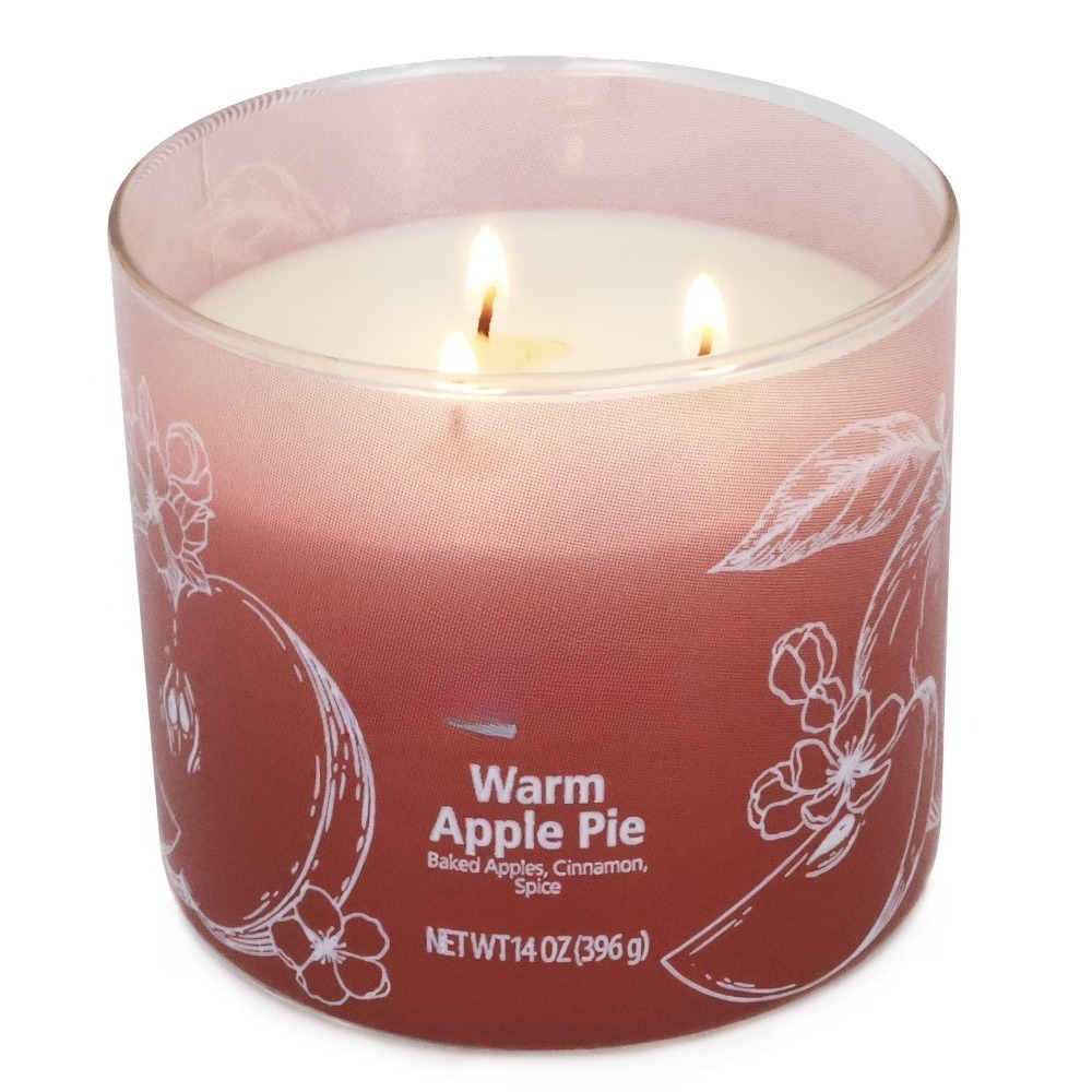 Warm Apple Pie Scented Candle  - Home Fragrance Jar recension och pris