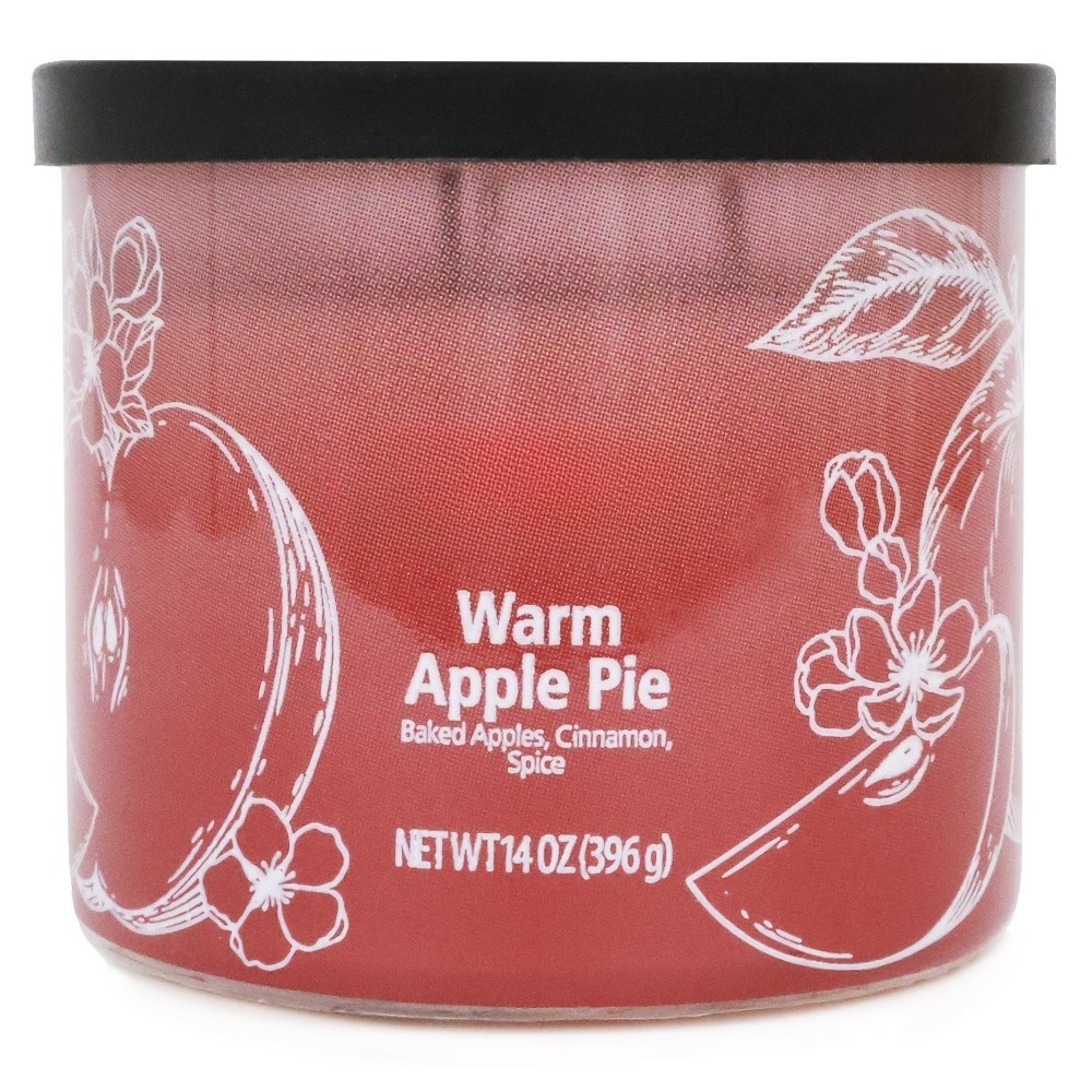 Warm Apple Pie Scented Candle  - Home Fragrance Jar recension och pris