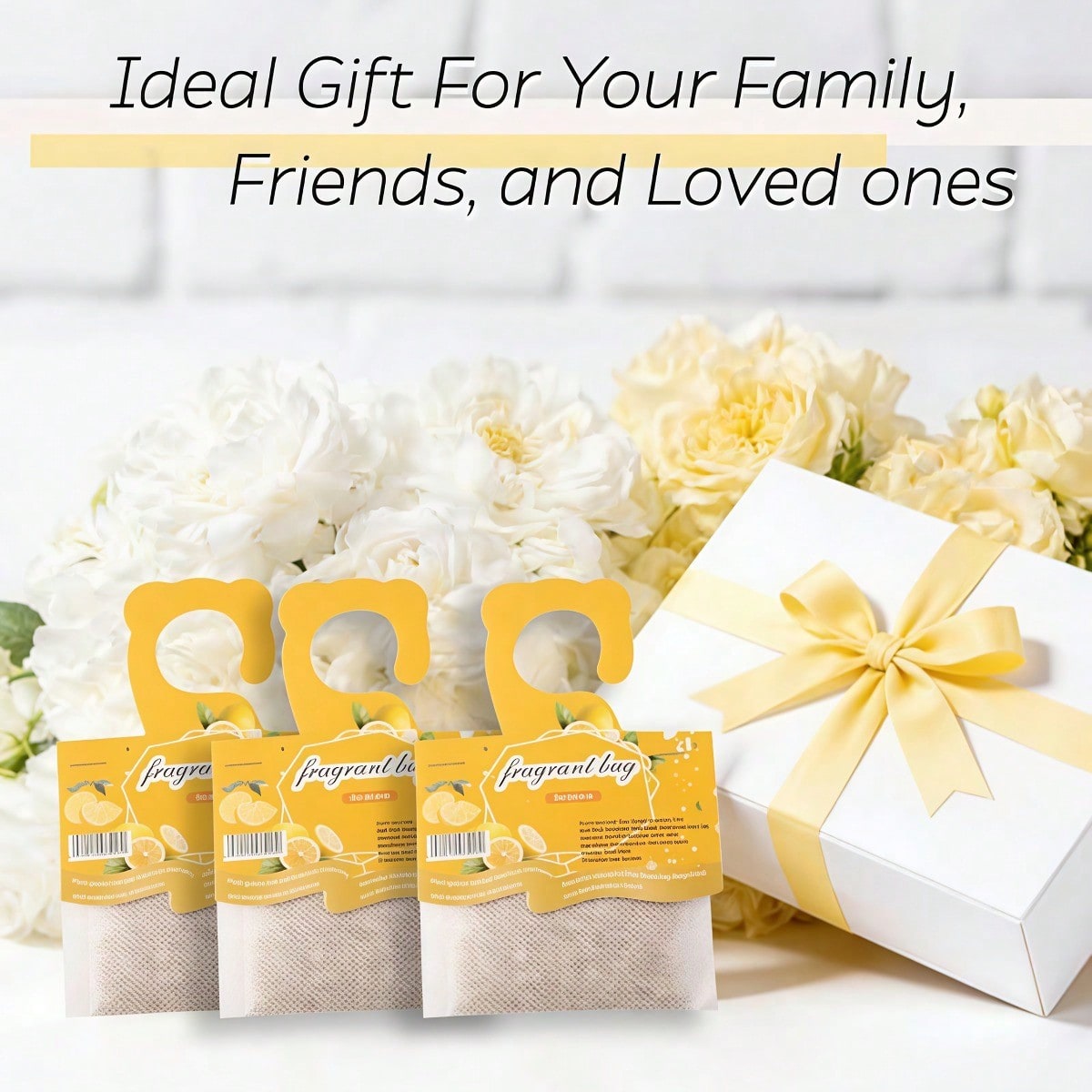 Hanging Lemon Scented Sachets, - Home Fragrance M&S Disinfectant Hack recension och pris