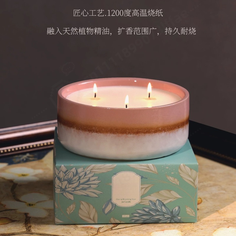 Large Ceramic Jar Scented Cand - Home Fragrance Jar recension och pris
