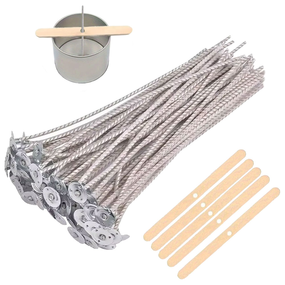 55pcs Flower Candle Wick Wood  - Home Fragrance Candles recension och pris