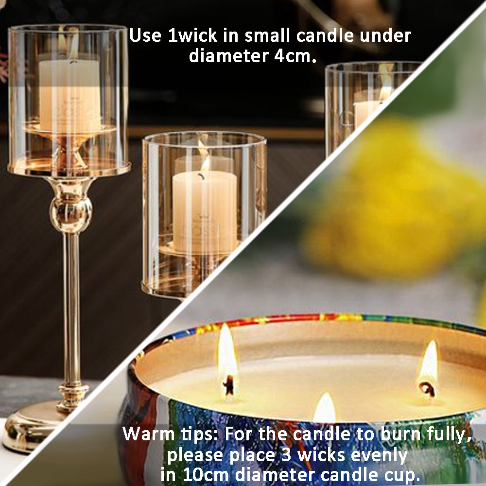 55pcs Flower Candle Wick Wood  - Home Fragrance Candles recension och pris