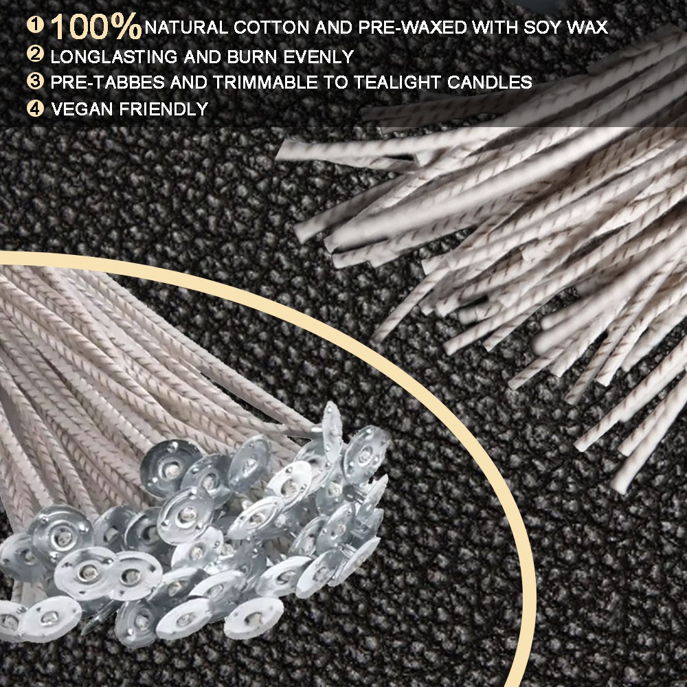 55pcs Flower Candle Wick Wood  - Home Fragrance Candles recension och pris