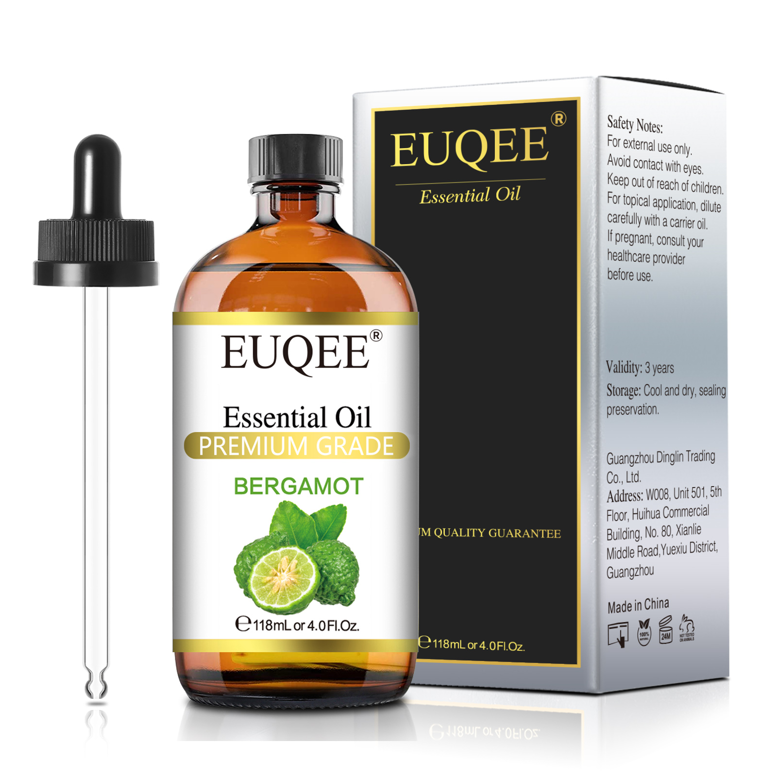 Pure Natural Essential Oil Ber - Home Fragrance Bergamot recension och pris