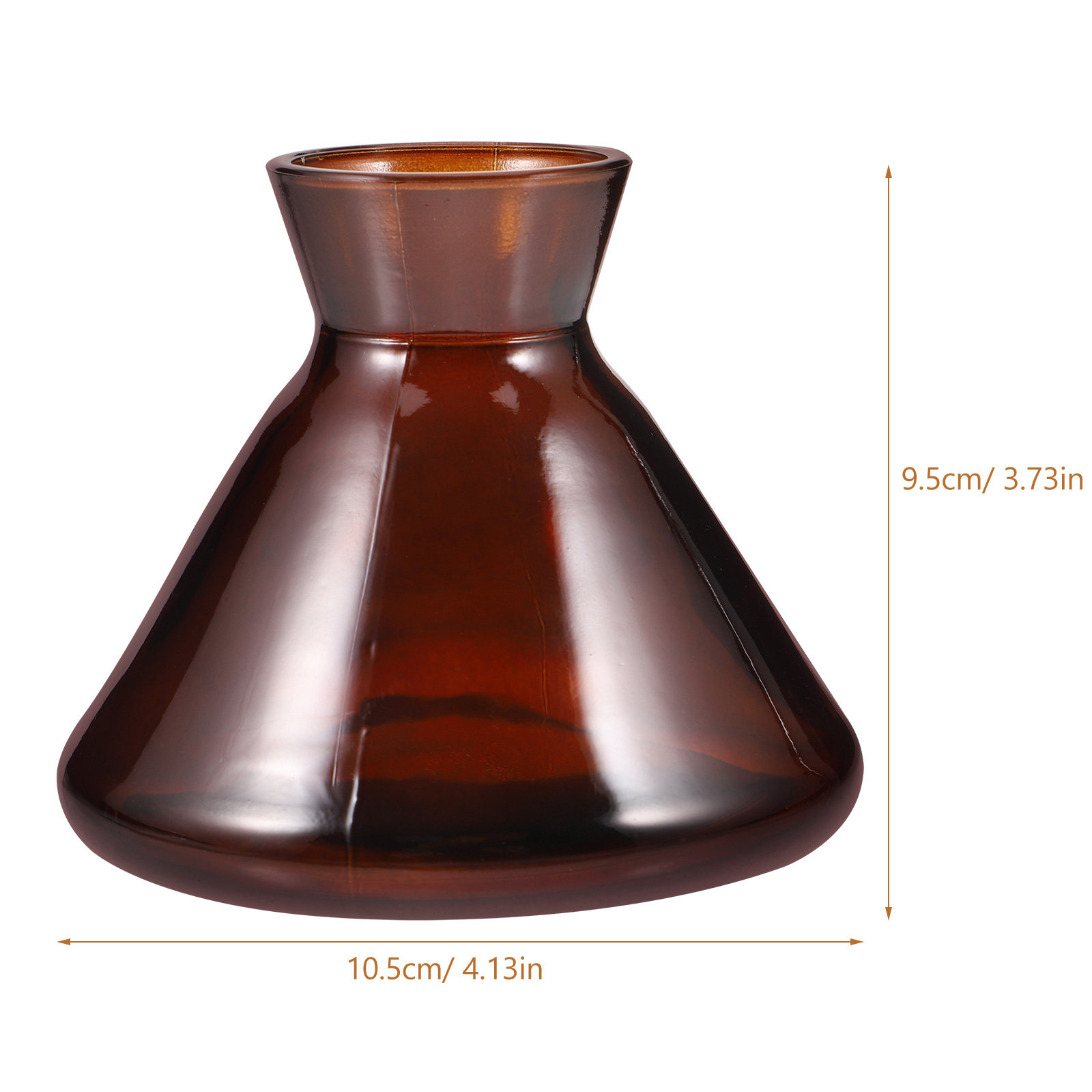 Glass Aromatherapy Bottle Wide - Home Fragrance Jar recension och pris