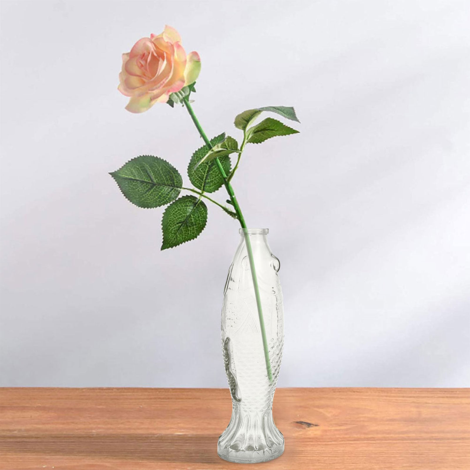 Transparent Corked Glass Fish  - Home Fragrance Jar recension och pris