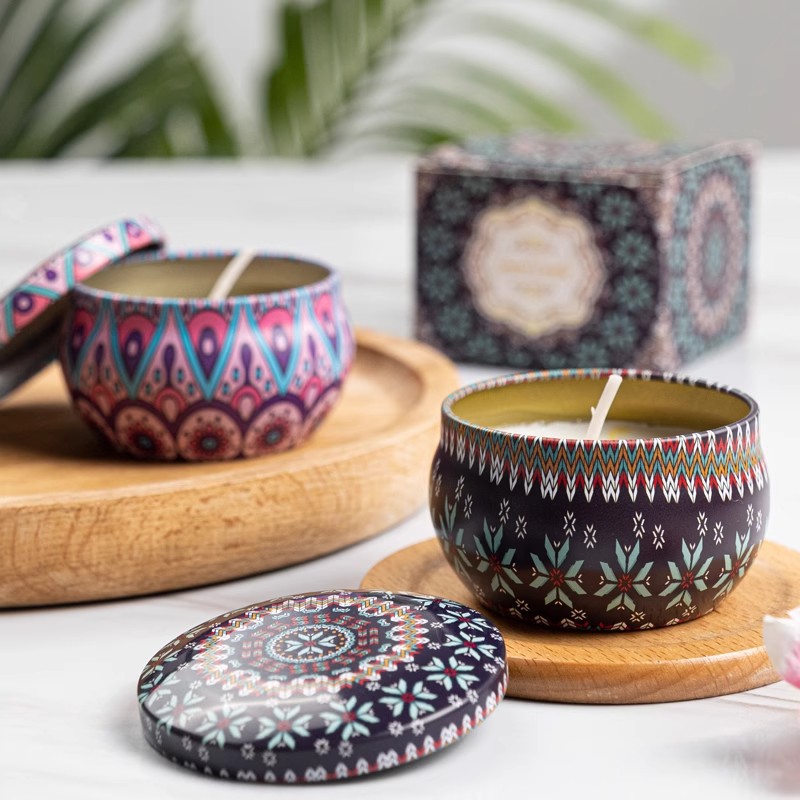 1/4PCS Vintage Scented Candles - Home Fragrance Jar recension och pris