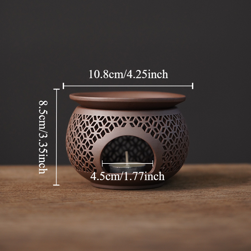Ceramic Carved Incense Burner  - Home Fragrance Candles recension och pris